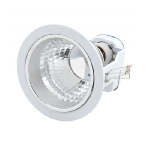 PHILIPS โคมดาวไลท์เปล่าขอบขาว 4 นิ้ว FBS111 สีขาว