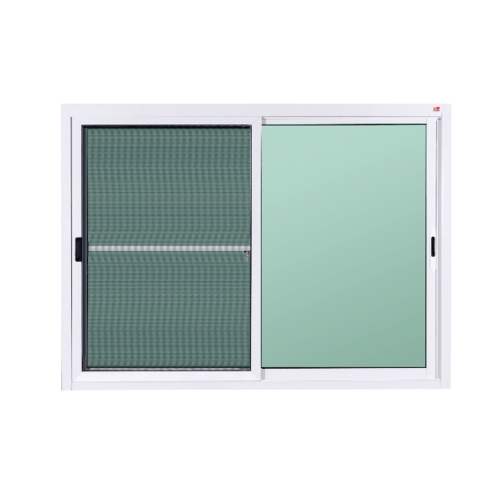 A-Plus หน้าต่างบานเลื่อนสลับ ขนาด 1.50x1.10m. A-WS/002 ขาว