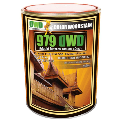 DWD สีย้อมไม้ ชนิดเงา (3.785ลิตร) 979DWD 107EX สีไม้เชอรี่