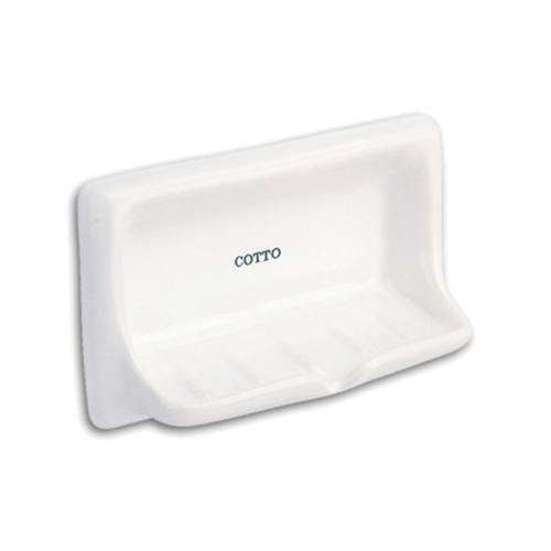 Cotto ที่วางสบู่ เซรามิก รุ่น C805   สีขาว