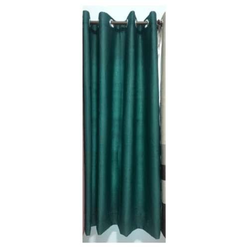 Davinci ผ้าม่านหน้าต่าง ขนาด (150 x 160 ซม.) R3903-5 สีเขียวเข้ม