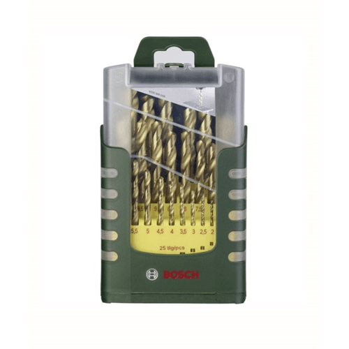 BOSCH ดอกเจาะเหล็ก X Line HSS-Co ชุด 25Pcs