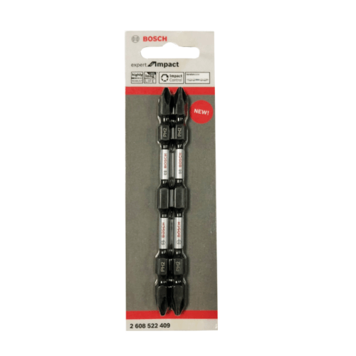 BOSCH ดอกไขควง ดำ 2Pcs PH2-110mm Impact Bosch ดอกไขควง ดำ 2Pcs PH2-110mm Impact Bosch