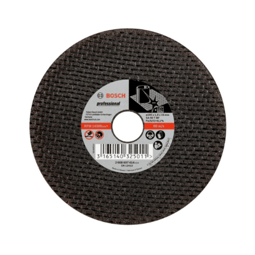 BOSCH ใบตัดสแตนเลส 05x1.0x16mm. (SA60T 2G) สีดำ