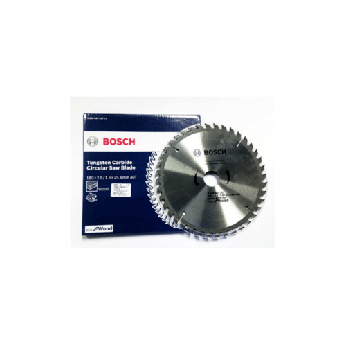 BOSCH ใบเลื่อยวงเดือน Eco ตัดไม้ 7 1/4  40T