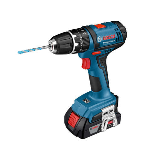 BOSCH สว่านกระแทกไร้สาย GSB 18-2-LI Bosch GSB 18-2-LI สีน้ำเงิน