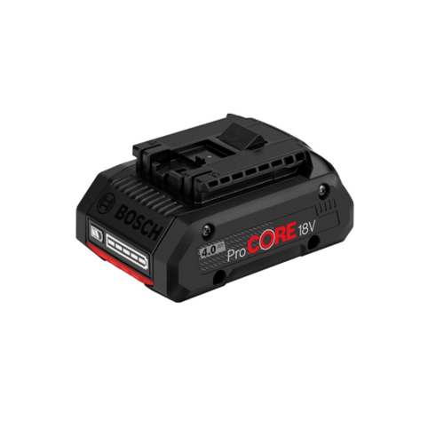 BOSCH แบตเตอรี่ 18V 4.0Ah ProCore สีดำ