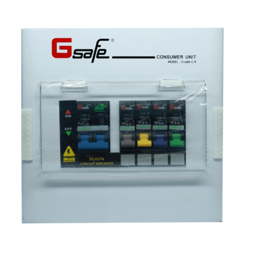 ទូកុងតាក់ចរន្តបែបស្រាប់ G safe-C4/4 រន្ធ 50A 