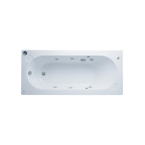 American Standard เฉพาะอ่างสปาระบบน้ำวน (แบบฝัง) รุ่น แซทเทิร์น-แอล 8250100-WT