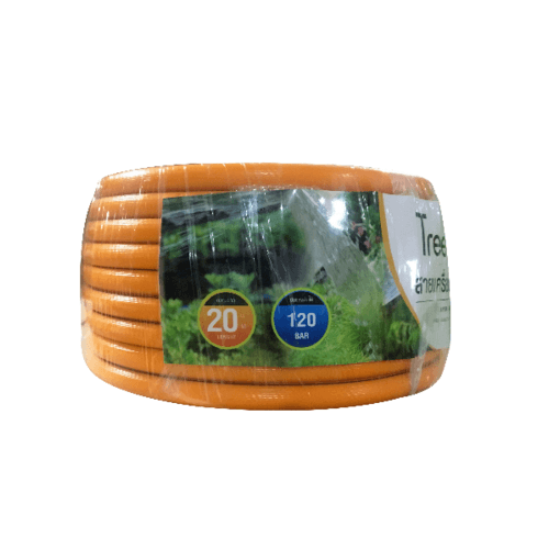 Tree O สายเครื่องพ่นยา 8.5MM x 20M PH3-20 ส้ม