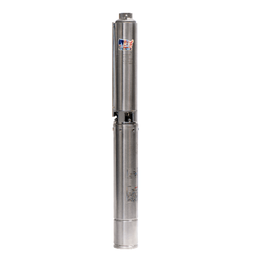 SUMOTO POMPA ปั๊มบาดาล 2.0 Hp 7 ใบพัด ขนาดท่อ 2 นิ้ว 4SE12-27/7-150M สีโครเมี่ยม