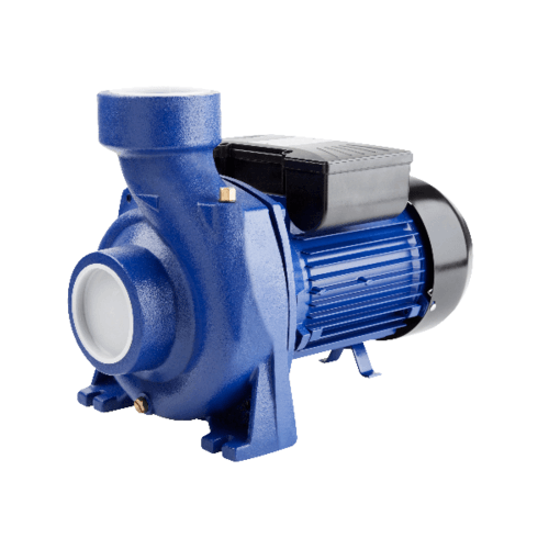 PUMP UP ปั๊มหอยโข่งชนิดน้ำมาก 2 Hp HF/6B สีน้ำเงิน