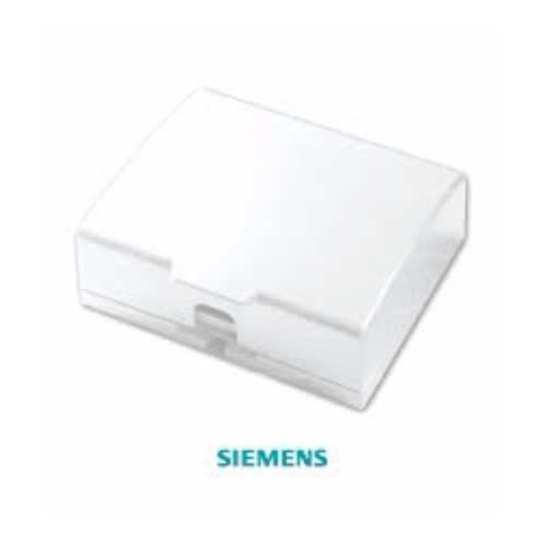 SIEMENS ฝากันน้ำสำหรับเต้ารับ DELTA azioขนาด 120 มม. สีขาว 5TG9 862-5PB01 ขาว