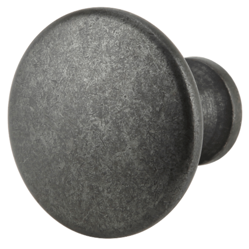 HAFELE ปุ่มจับเฟอร์นิเจอร์ซิงค์อัลลอยด์ 481.01.444 ขนาด 29x25 มม. สีดำด้านรมดำ