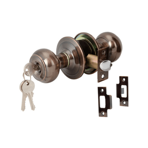 HAFELE ลูกบิดห้องทั่วไป สเตนเลส-304 รุ่น 489.93.303 สีทองแดงรมดำ