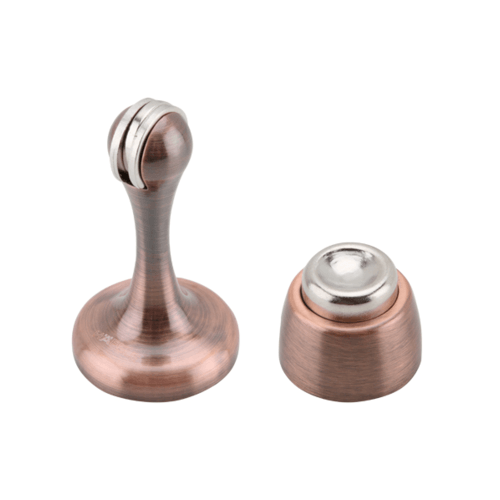 HAFELE กันชนติดผนังแม่แม่เหล็ก สีทองแดงรมดำ 489.70.259