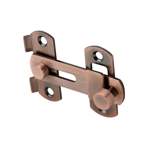 HAFELE กลอนสับสแตนเลส 304 ขนาด 75 X 50 มม. 489.71.683 สีทองแดงรมดำ