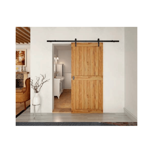 อุปกรณ์บานเลื่อนครบชุด เหล็กสีดำ