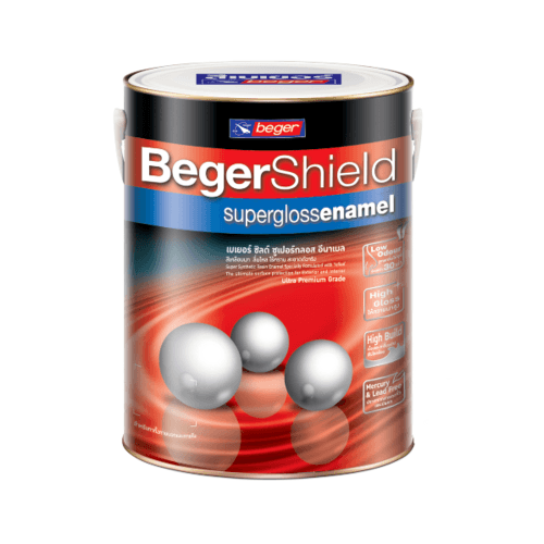 Beger สีน้ำมันเคลือบเงา เบส B Beger Shield (NEW) กล. -