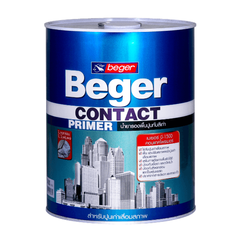 Beger เบเยอร์ B-1500 เคลียร์ คอนแทค ไพรเมอร์ (Clear Contact Primer) เบเยอร์ B-1500 เคลียร์ คอนแทค ไพรเมอร์ (Clear Contact Primer)