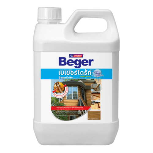Beger ผลิตภัณฑ์ป้องกันปลวกและเชื้อรา ชนิดทา สูตรน้ำ 1.5ลิตร สีใส
