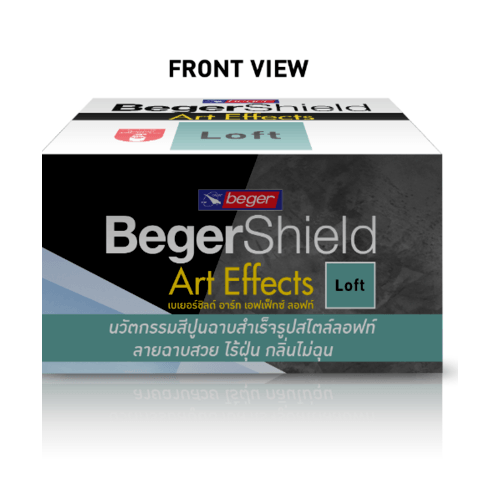 Beger อาร์ท เอฟเฟ็กซ์ ลอฟท์ สูตรน้ำมัน #AF-0102 ชุด Light Grey