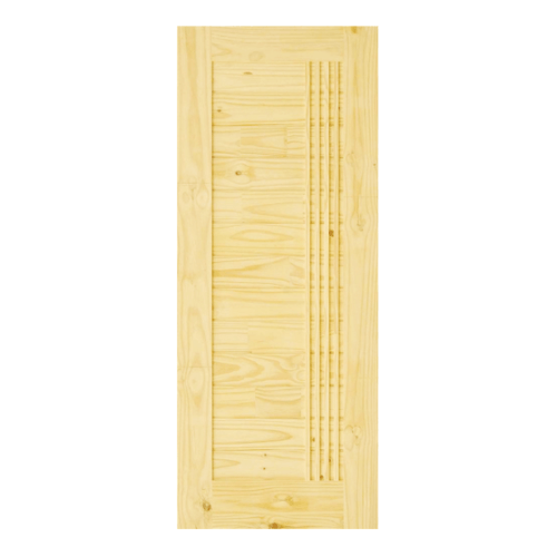 ประตูไม้สนนิวซีแลนด์ Eco Ezero-7 82x198cm.D2D
