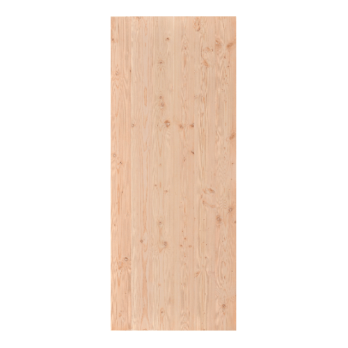 D2D ประตูไม้ดักลาสเฟอร์ บานทึบเรียบ Eco Pine-88 80x200ซม.