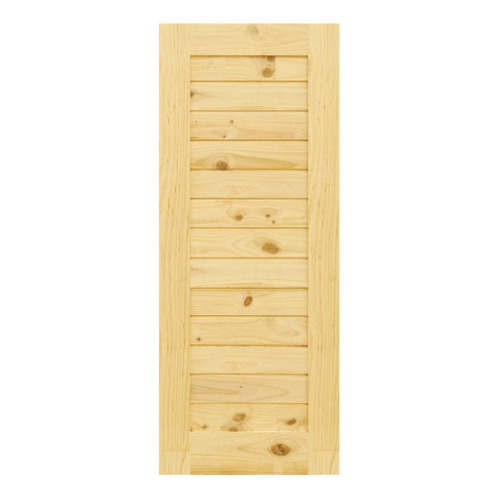 ประตูรุ่น Eco Pine-001 (สนNZ) ขนาด 90x200 cm.