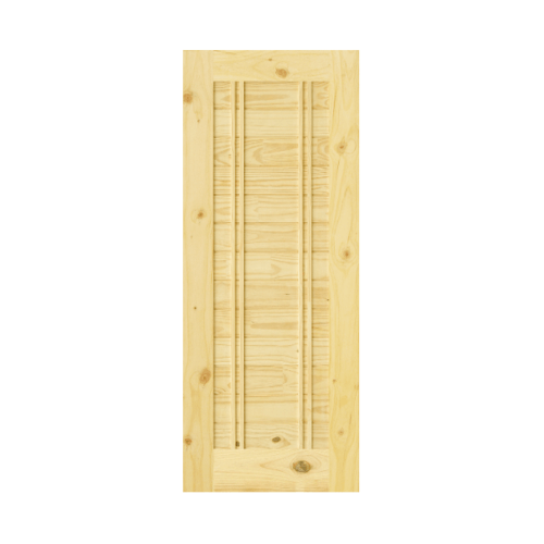 ประตูไม้สนนิวซีแลนด์ Eco Pine-Ezero 6 73x193 cm. 