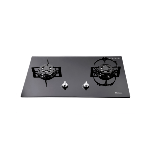 RINNAI เตาฝังหน้ากระจกนิรภัย RB-712N-GB สีดำ
