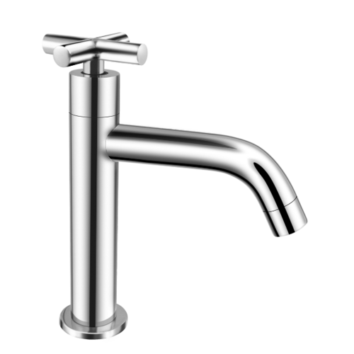 ក្បាលរ៉ូប៊ីណេអាងលាងមុខទង់ដែងរាងខ្ពស់ ដៃចាប់មួល ចែកជាបួន ស៊េរី MG-1206 DONMARK