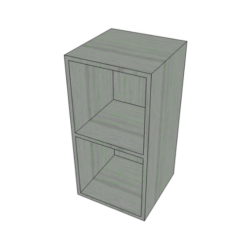 MJ ตู้ฝังเคาเคอรฺ์ 30x34x60 ซม. SAV-WC6034B -GW สีเทาลายไม้