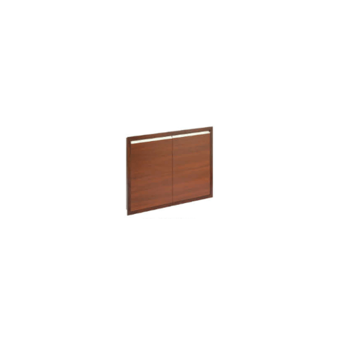 MJ บานซิงค์ทึบตรงใต้เตาแก๊ส 40x80x0 ซม. SAV-S408-WN สีวอลนัท