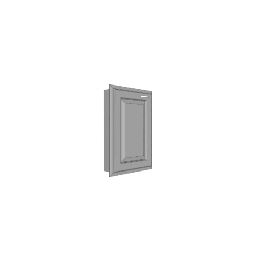 MJ บานซิงค์เดี่ยวทึบตรง 0.70x40x60 ซม. S604-G สีเทา
