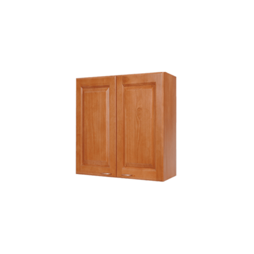 KITZCHO ตู้แขวนบานทึบตรง W808-CH สีเชอร์รี่