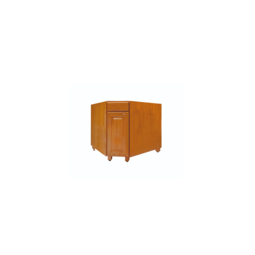 MJ ตู้เข้ามุมหกเหลี่ยม JS-WC8236-T สีสัก
