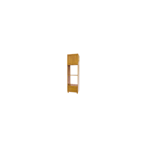 MJ ตู้ทรงสูง-เตาอบ 64x0x225 ซม. JS-FOV22564-T สีสัก