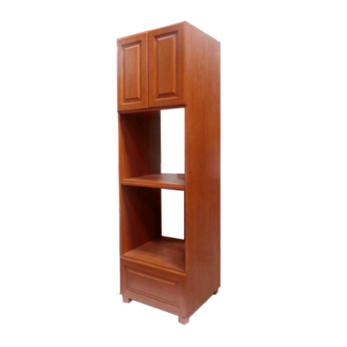 MJ ตู้ทรงสูง+เตาอบ 60x0x225 ซม. JS-FOV22564-CH สีเชอร์รี่
