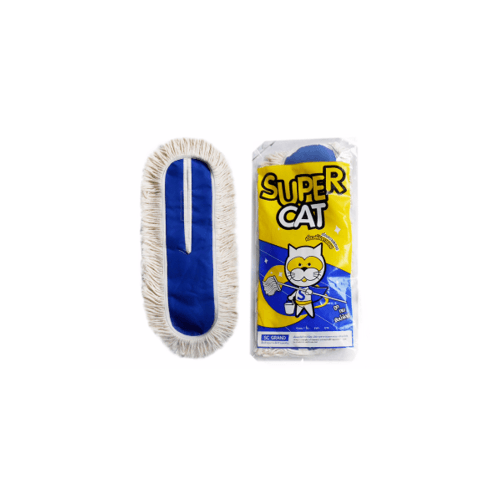 SUPERCAT อะไหล่ม็อบดันฝุ่น 12 นิ้ว ขนาด 16x33x2.5 ซม. สีขาว