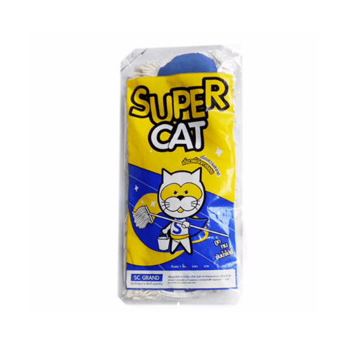 SUPERCAT อะไหล่ม็อบดันฝุ่น 12 นิ้ว ขนาด 16x33x2.5 ซม. สีขาว