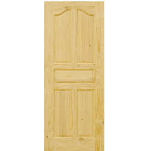 ประตูไม้สนนิวซีแลนด์ D2D-102 100x200 cm.