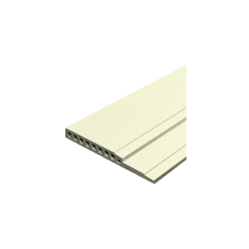 ดูร่าวัน ไม้เชิงชาย รุ่นทวิน 2.4x23x300 ซม. สีรองพื้น