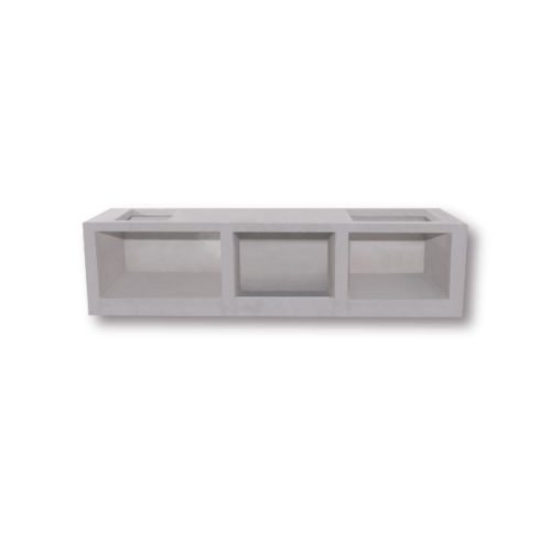 Dura one ผนังเสริมเหล็ก ดูร่าวันเคาน์เตอร์ ท็อป 56x90.5x7.5 cm. สีขาว