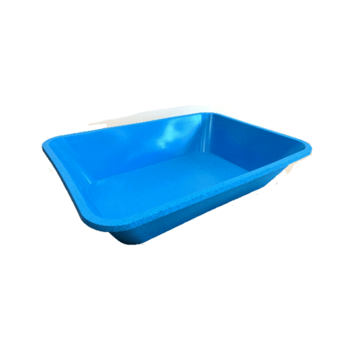 W.PLASTIC อ่างเปลสี่เหลี่ยม ขนาด 230 ลิตร 92x130x28 ซม. สีฟ้า