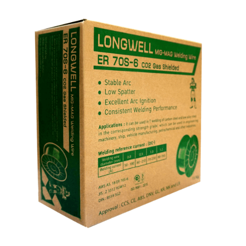 LONG WELL ลวดเชื่อม Co2 Longwell 1.2 mm.