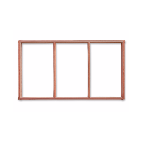 U-DON 9 วงกบหน้าต่างไม้ (3ช่อง) ขนาด 60x100ซม.