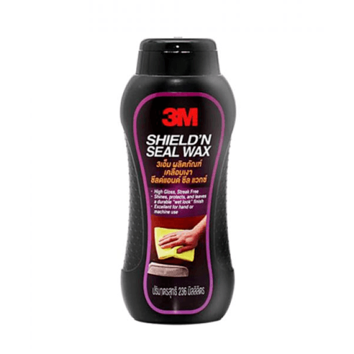 3M ผลิตภัณฑ์คลือบเงาสีรถ ชิลด์ แอนด์ ชิล แวกซ์ 236 ml