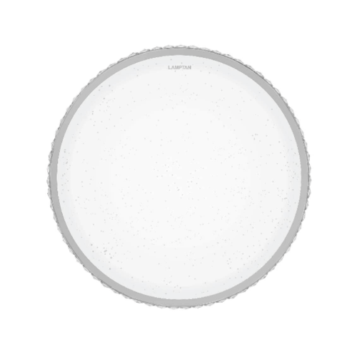 LAMPTAN โคมไฟเพดาน มัลติสมาร์ท LED 100W รุ่น CRYSTAL EDGE + รีโมท
