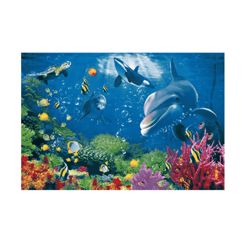 ការ៉ូ 3D 120x180 Under Sea World (6P/Set) O94 MARBELLA